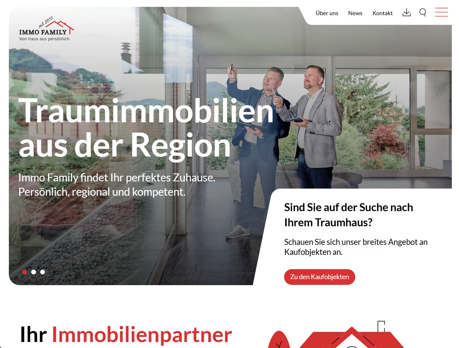 IMMO FAMILY Website