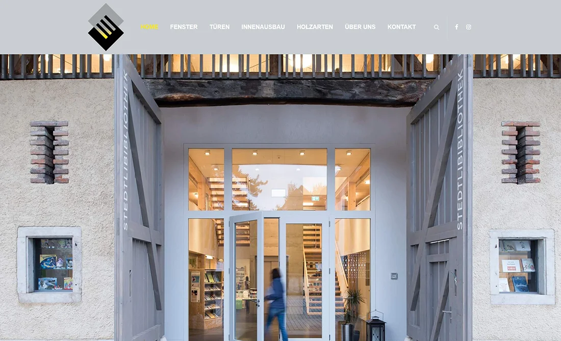 Stich AG Website